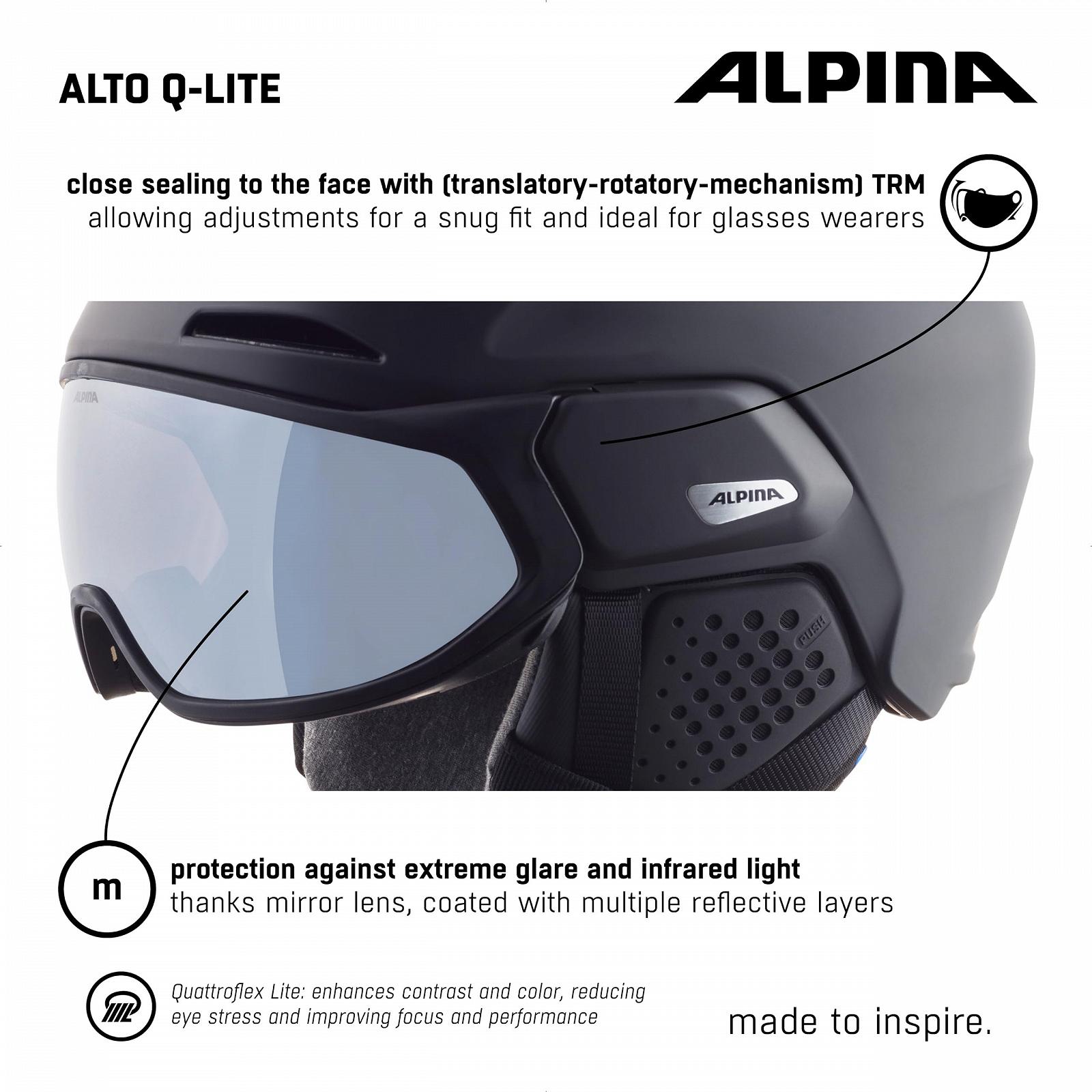 Шлем ALPINA ALTO Q-LITE, фото №4