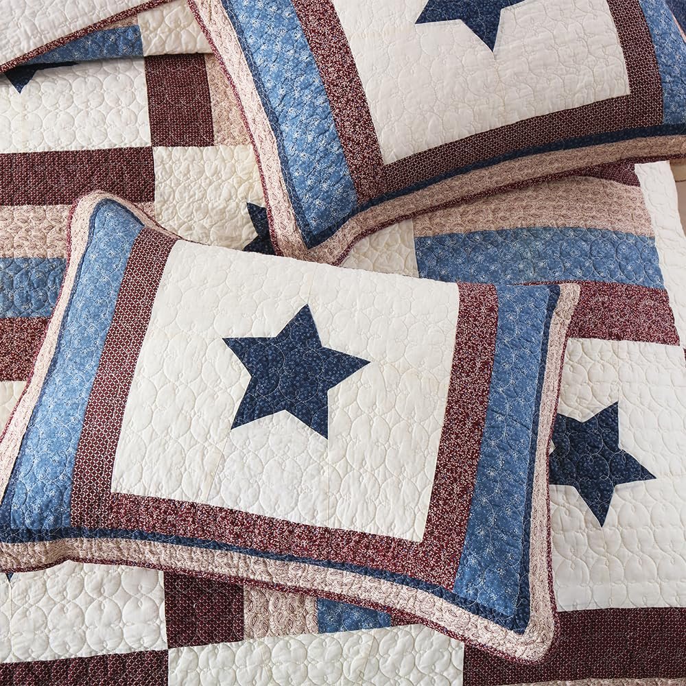 Покривало VISIMISI Бавовняне покривало на ліжко 240 x 260 см, Набір з 3 предметів: Покривало з 2 наволочками, фото №5 Покривало VISIMISI Бавовняне покривало на ліжко 240 x 260 см, Набір з 3 предметів: Покривало з 2 наволочками, фото №5