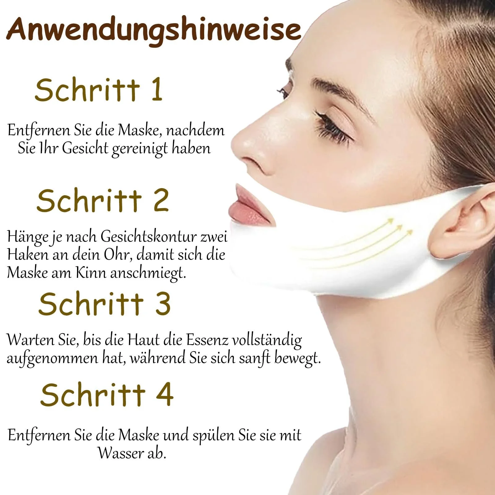 Маска для обличчя Soleneva Bee Venom V-Line, фото №4