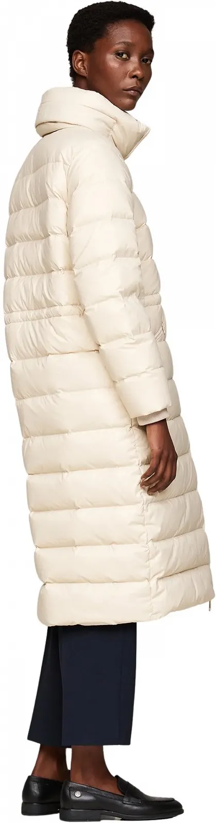 Пальто Tommy Hilfiger Funnel Женское Пуховое Макси Пальто До колена, фото №2 Пальто Tommy Hilfiger Funnel Женское Пуховое Макси Пальто До колена, фото №2