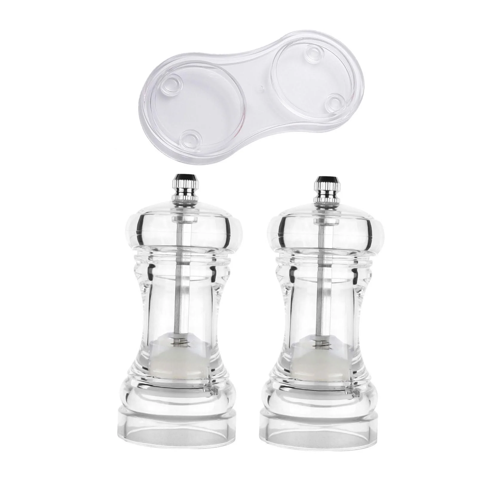 Млин для солі та перцю Акриловий Простий у використанні Пляшка, фото №7