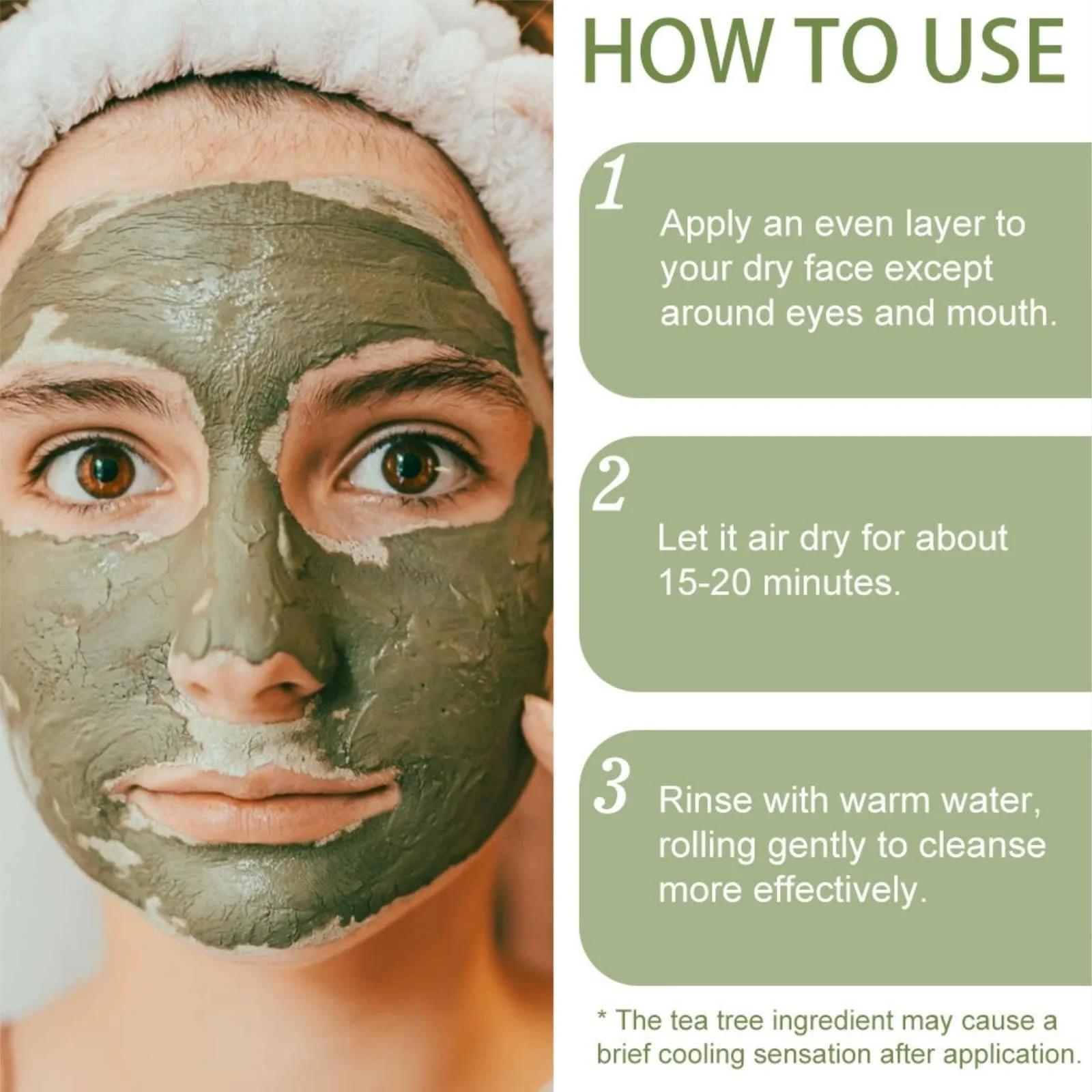 Маска для лица Восстановление, для чувствительной кожи, Грязевая маска, Питание Mu/dMask Re/Lief, для глубокого очищения, Re/Lief Night Wrapping, фото №5