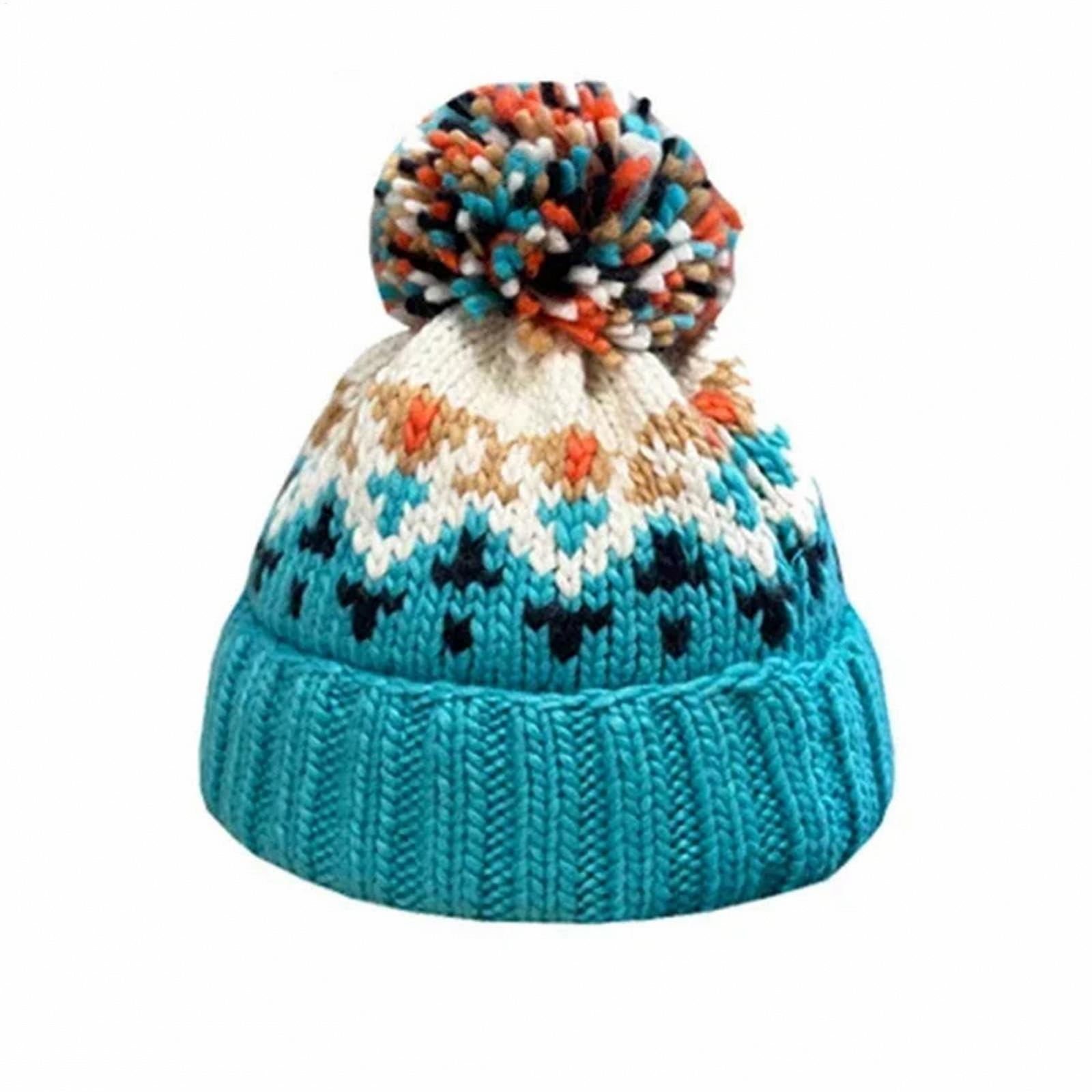 Шапка-бини с помпоном, фото №4