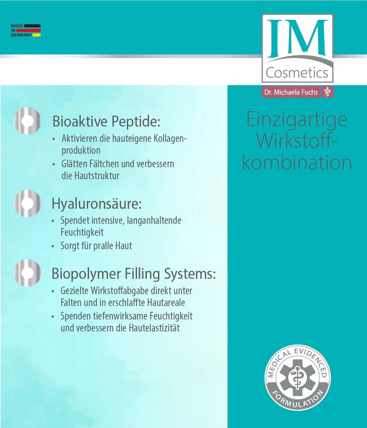 Денний крем Genius IM Cosmetics BeautyMed Needle Free DT зміцнювальний 50 мл, фото №6