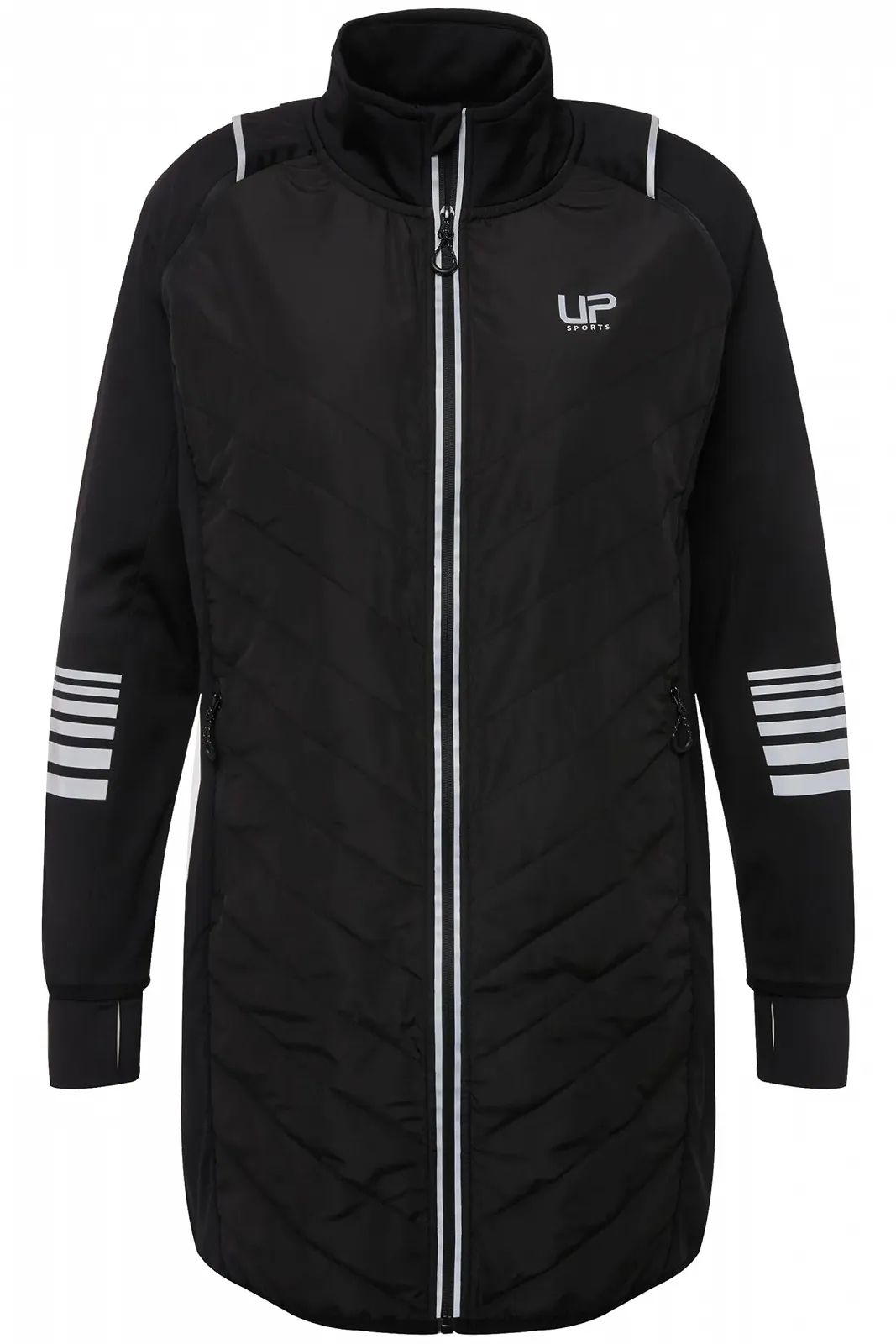 Пальто Ulla Popken Plus Size 2 в 1 Знімні Рукава Стійка Комір Перероблений 821825, фото №3 Пальто Ulla Popken Plus Size 2 в 1 Знімні Рукава Стійка Комір Перероблений 821825, фото №3