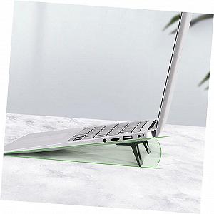 Подставка для ноутбука NUOBESTY складная, материал Auspc, эргономичная, с противоскользящим треугольным дизайном, стабильная, до 12,5 кг synthetic.ua - Фото 1