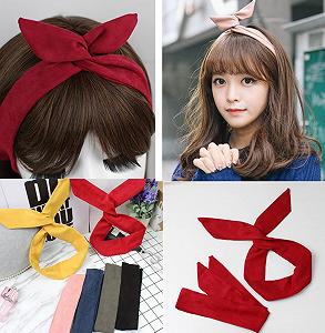 Повязка для волос с бантом в винтажном стиле Iron Wire Женский synthetic.ua - Фото 1