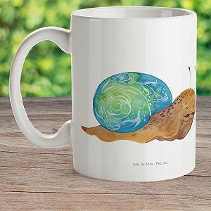 Детская Кружка Mr. & Mrs. Panda Sir Schneckalot с рисунком Животных synthetic.ua - Фото 1