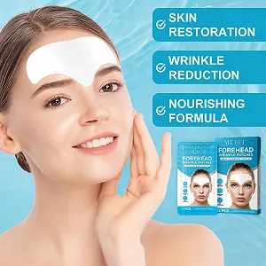 Патчі для лоба Anti-Falten-Stirnpflaster, 12 шт. - живильна суміш колагену та вітаміну Е synthetic.ua - Фото 1