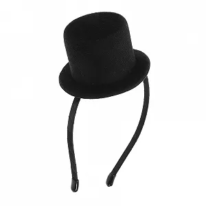 Мини-шляпка-обруч Винтажный - Фото 1