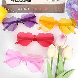 Солнцезащитные очки ZALAON Сердце Без оправы 10 шт. synthetic.ua - Фото 1