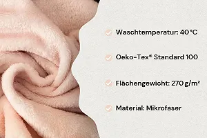 Одеяло TEXTILOVE Мягкое Уютное 160 x 200 см с Реалистичным 3D Принтом Коты Животные Пушистое Одеяло Флисовое Одеяло Микрофибра Oeko-Tex - Фото 1