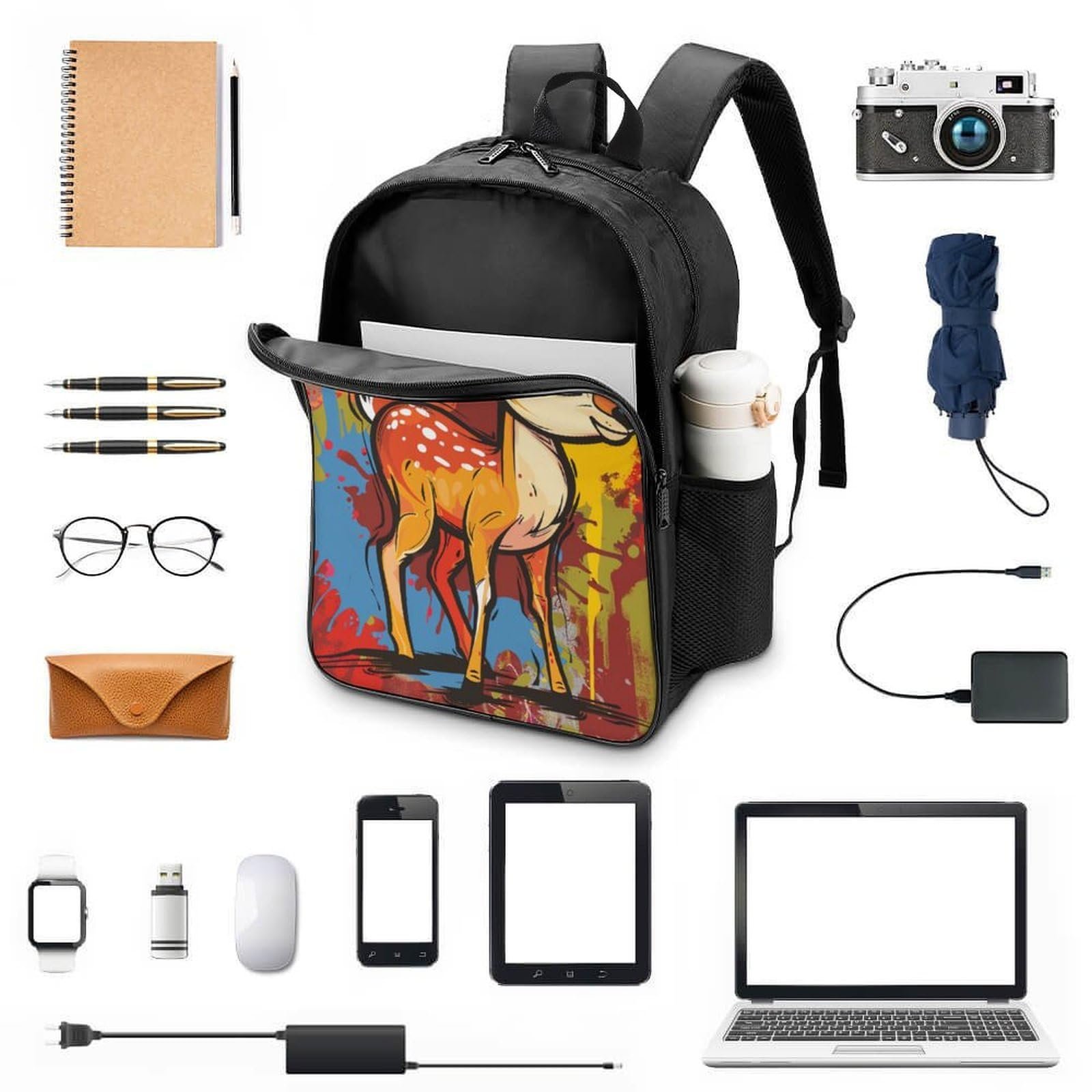 Ранець RSIUUODNF Deer 40x28x16см, фото №4