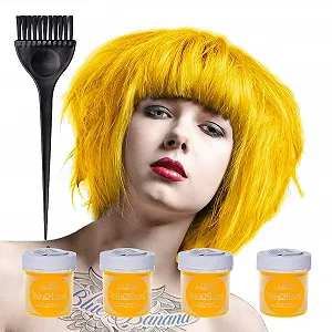 Набір: Крем-фарба для волосся Directions Bright Daffodil, 88 мл (4 шт.) - Фото 1