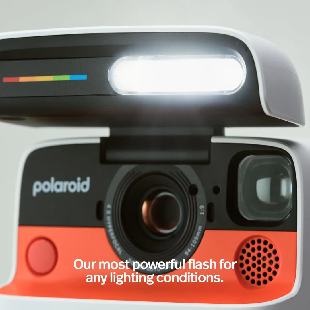 Фотокамера мгновенной печати Polaroid FLIP Pack Black + цветная пленка (16 фото), фото №8