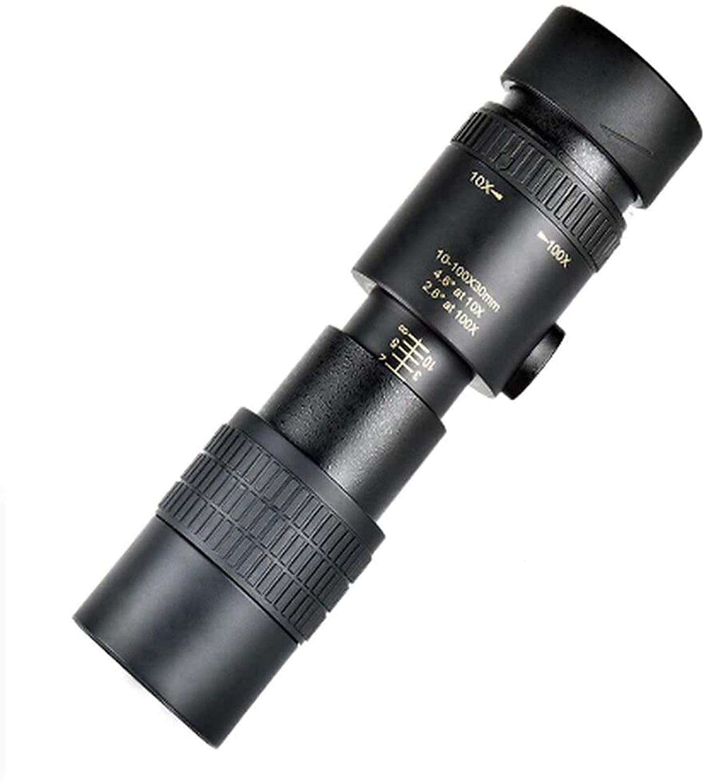 Монокуляр WANWEN Telescopic Monocular Telescope 4K Zoom Monocular Binoculars Карманний телескоп Підтримка смартфона для зйомки 10-30 x 25 + Кліпса для камери + Трикутна підставка Маленький сюрприз, фото №1
