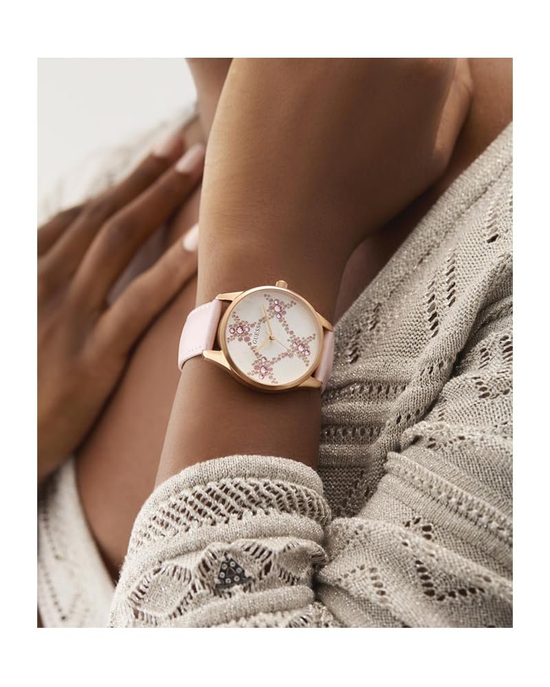 Годинник GUESS GW0837L2, рожевий, Ремінець, фото №7