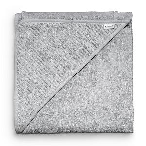 Полотенце с капюшоном Ehrenkind® детское 100 x 100 см, светло-серое - Фото 1
