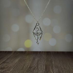 Кулон с драконом Skyrim Скайрим - Фото 1