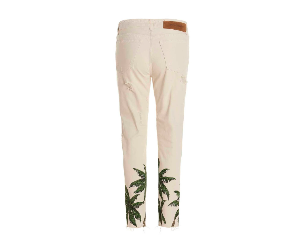 Джинси Palm Angels Palm Printed Distressed Jeans  XL, фото №2