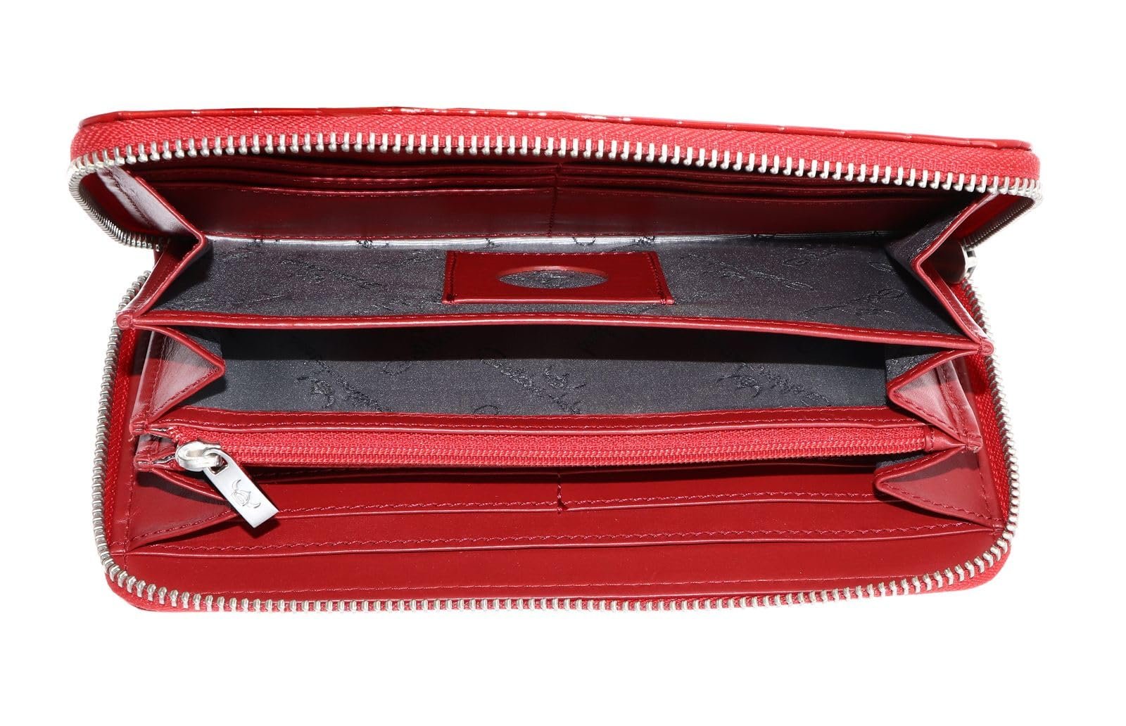 Кошелек Golden Head Cayenne RFID Protect Zipped Ladies Purse Classic Cherry, вишневый, фото №4