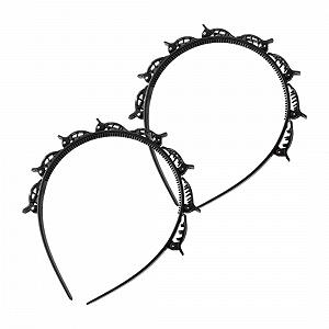 Набор обручей для волос с клипсами - Фото 1