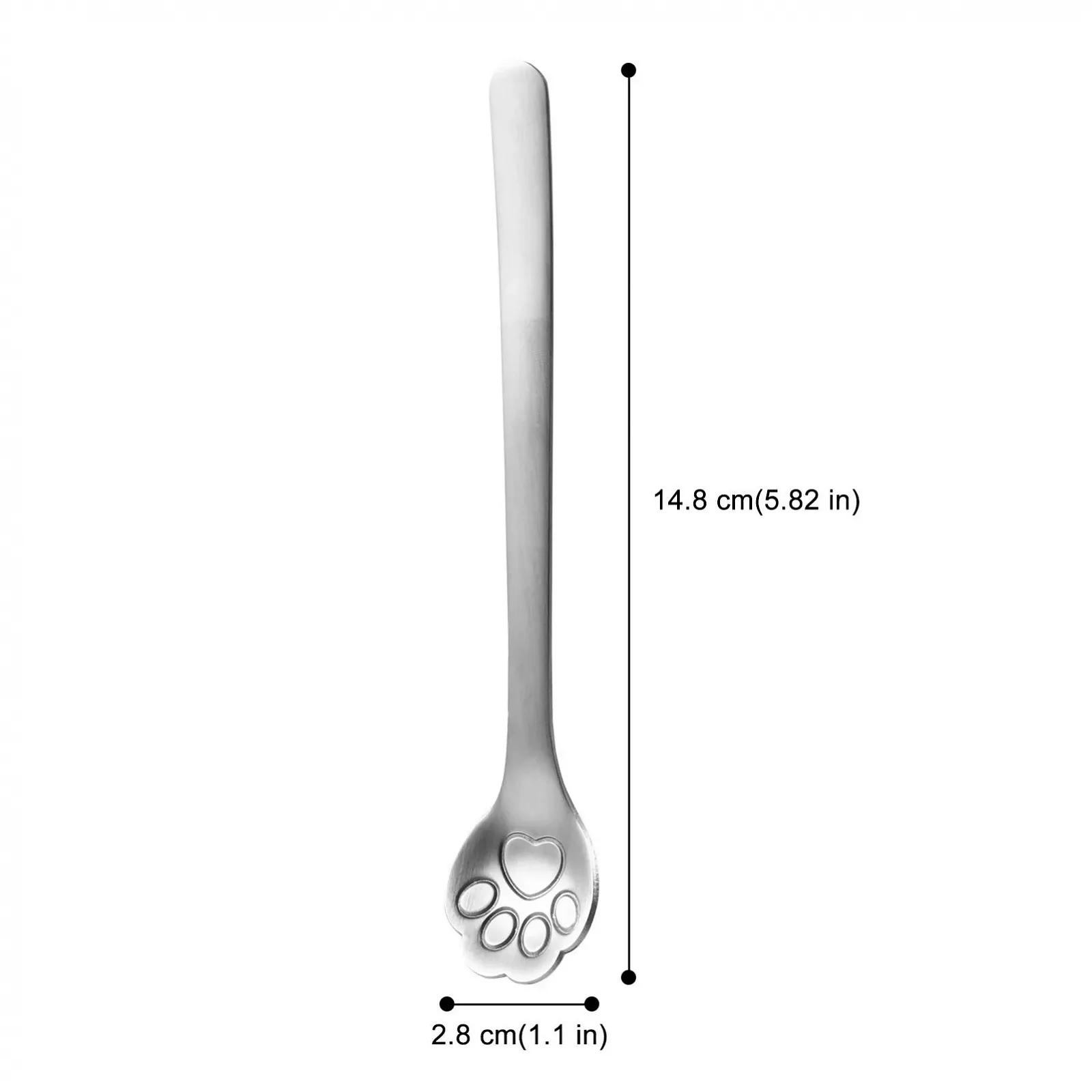 Кавова ложка з нержавіючої сталі, фото №2