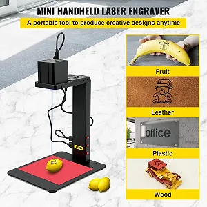 Міні-лазерний гравірувальний верстат VEVOR Type-C Bluetooth synthetic.ua - Фото 1