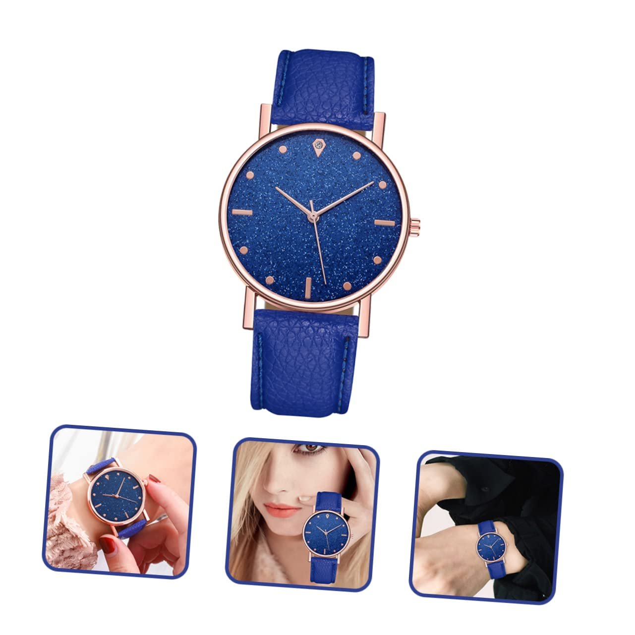 Жіночий наручний годинник OATIPHO Жіночий годинник Червоний, фото №6