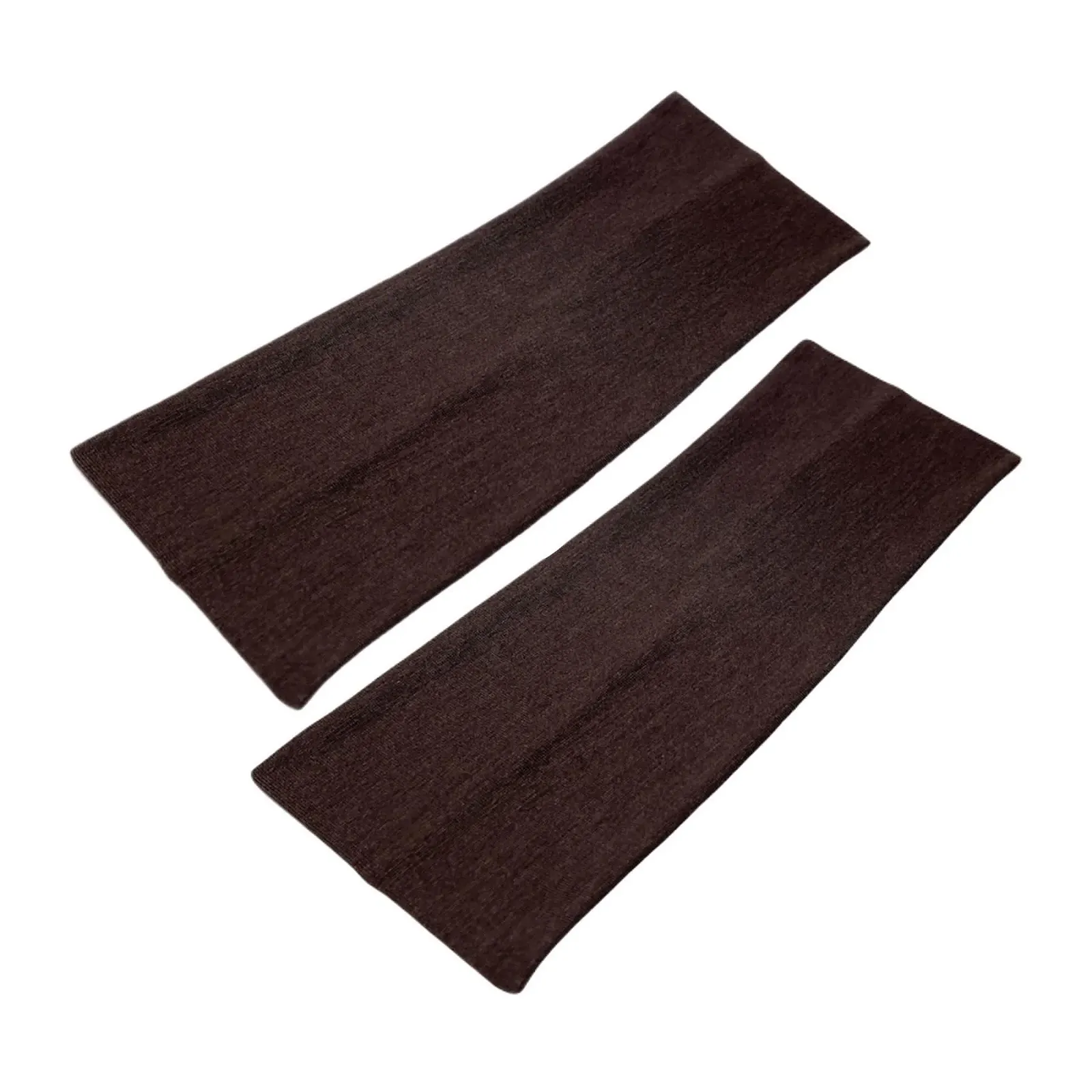 Пов'язка на голову WESTEND CHOICE Kylie Однотонна Еластична Широка 9 см Темно-коричневий, фото №1