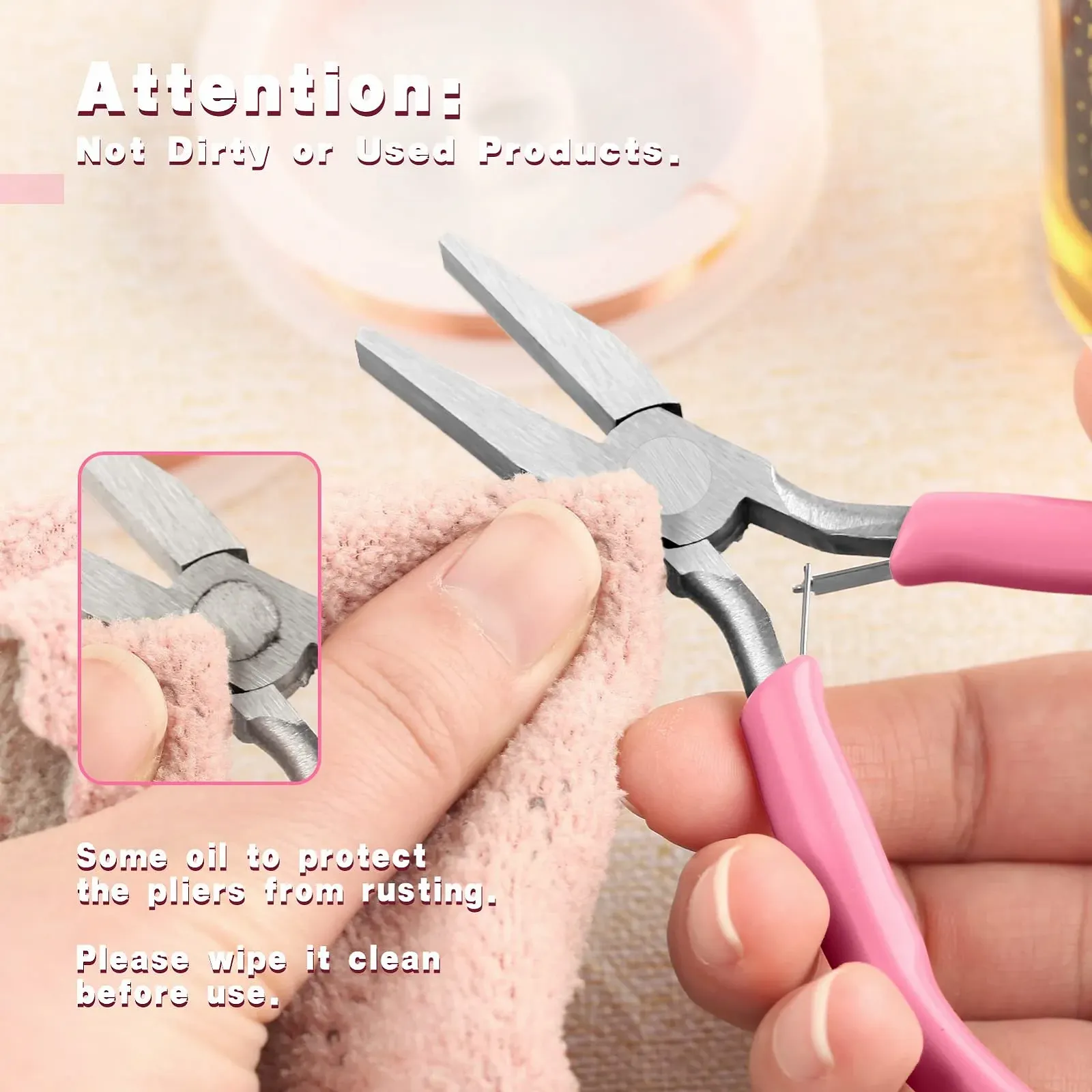 Плоскогубцы LEONTOOL Мини 5 дюймов с плоским носом для изготовления ювелирных изделий, гладкие губки, плоскогубцы Дакбилл, малые плоские плоскогубцы, аксессуары для изготовления ювелирных изделий для гибки и выпрямления проволоки, фото №7 Плоскогубцы LEONTOOL Мини 5 дюймов с плоским носом для изготовления ювелирных изделий, гладкие губки, плоскогубцы Дакбилл, малые плоские плоскогубцы, аксессуары для изготовления ювелирных изделий для гибки и выпрямления проволоки, фото №7