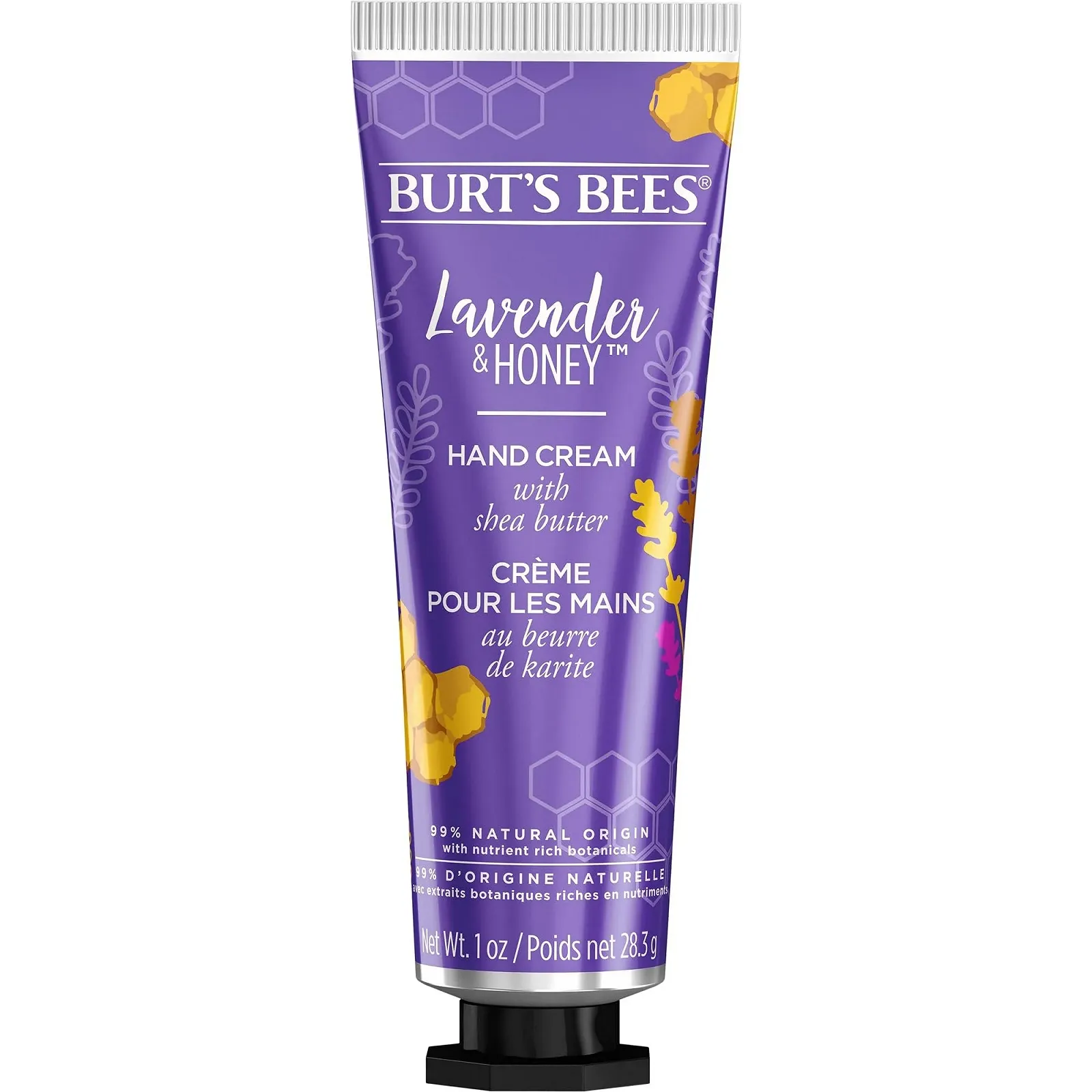 Крем для рук Burt's Bees Lavender & Honey з маслом ши та лавандою, фото №5