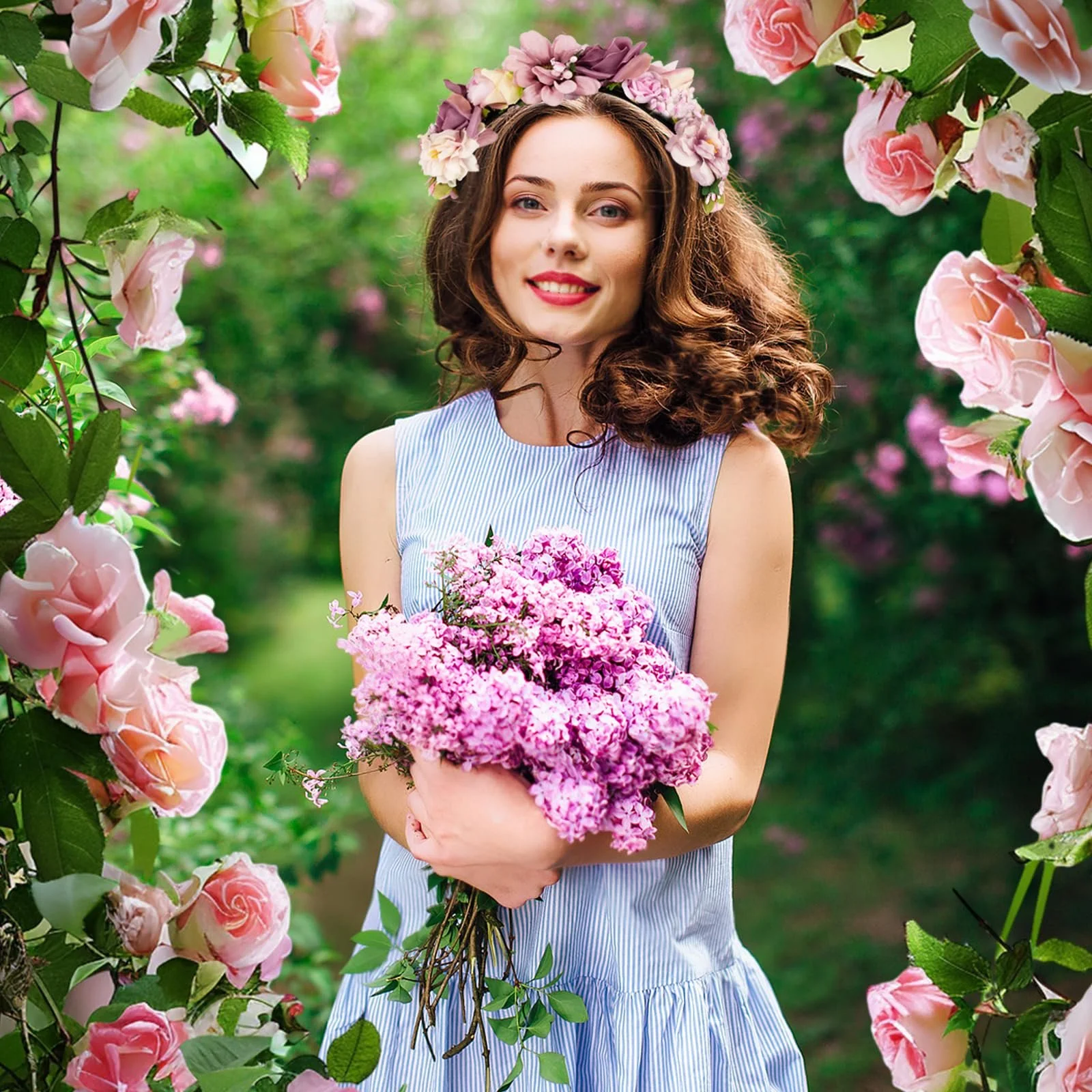 Обруч Квіти, фото №3