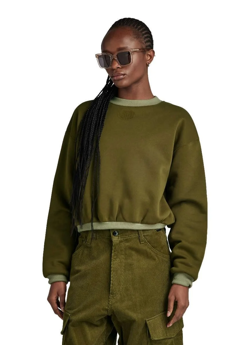 Свитшот G-STAR Badge Logo Oversized женский, фото №1