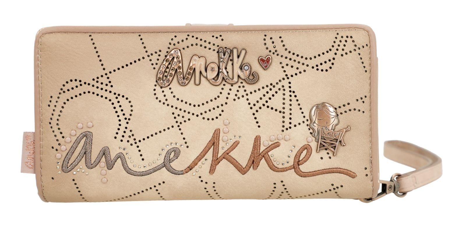 Кошелек Anekke Hollywood Studio Large RFID L Nude, нюдовый, Классический, фото №1