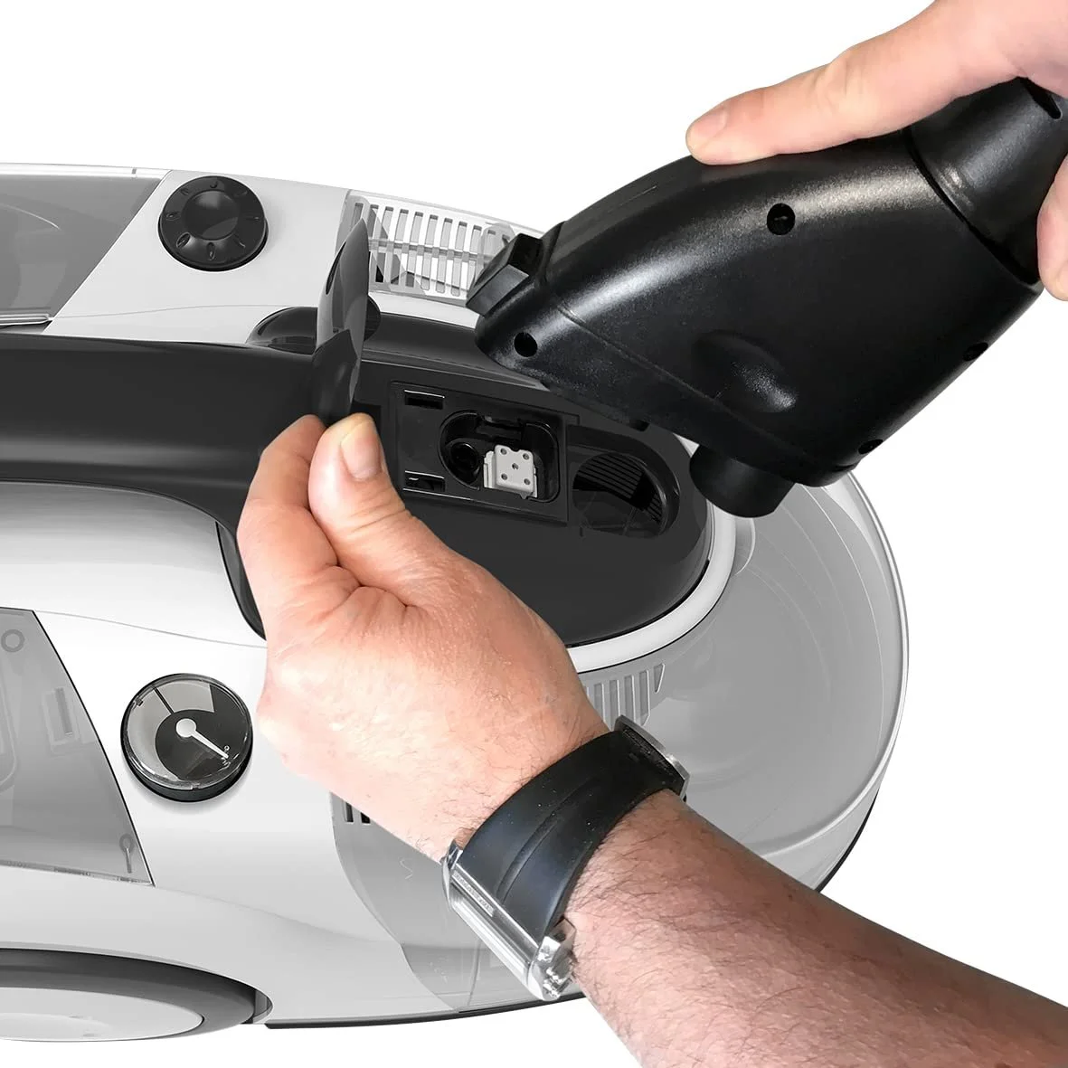 Пароочисник професійний LAVOR GV EGON VAC 4.1 PLUS з функцією всмоктування 152°C 5 Bar 23 аксесуари, фото №4