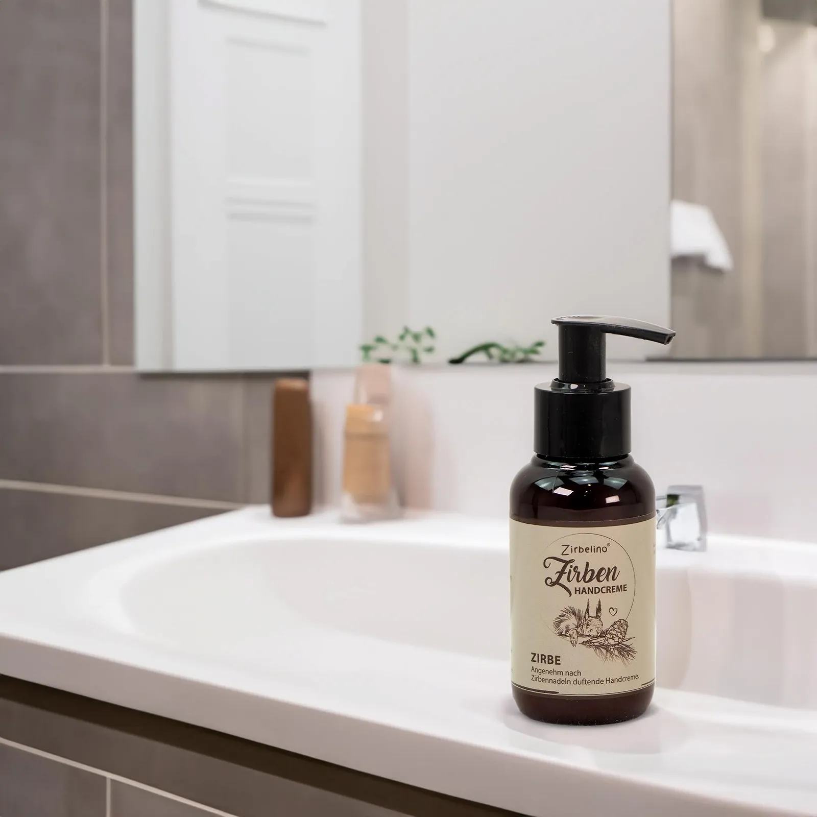 Крем для рук ZirbenHand Увлажняющий с дозатором 100 мл, фото №8