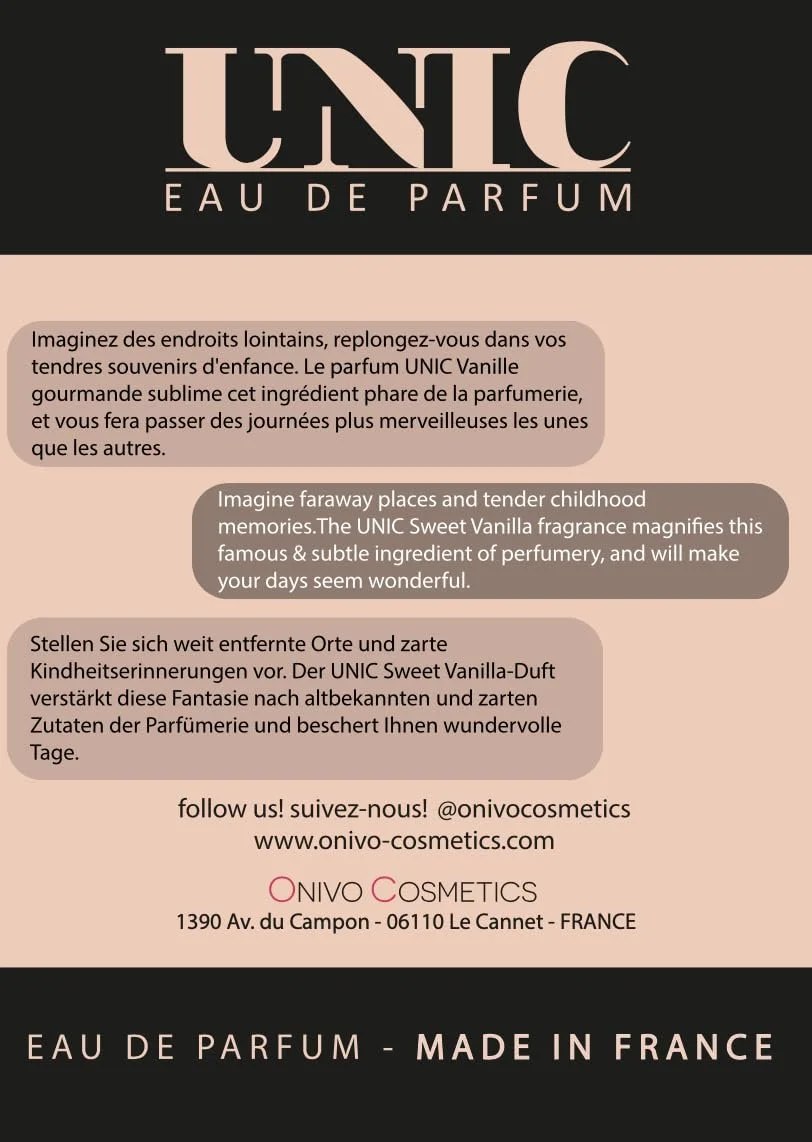 Парфумована вода UNIC Vanilla Gourmande 30 мл, фото №2 Парфумована вода UNIC Vanilla Gourmande 30 мл, фото №2