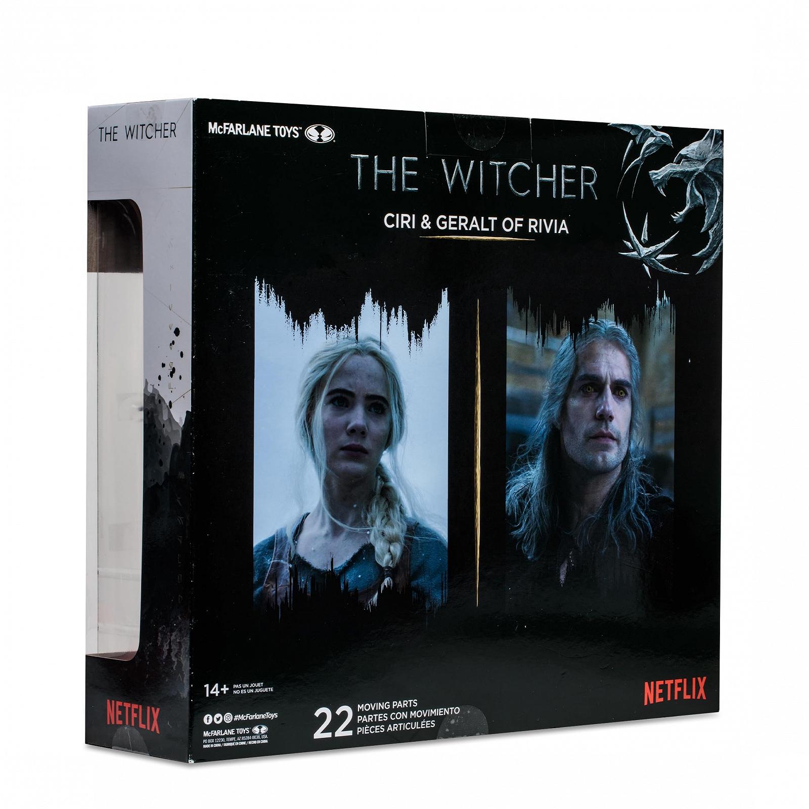 Фигурка McFarlane Ведьмак Геральт и Цири (3-й сезон Netflix) 18 см, фото №13