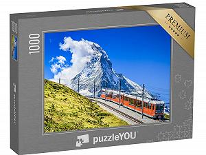 Пазл puzzleYOU Swiss Puzzle Collection Железная дорога Горнерграт на Маттерхорне, Швейцария 1000 элементов - Фото 1