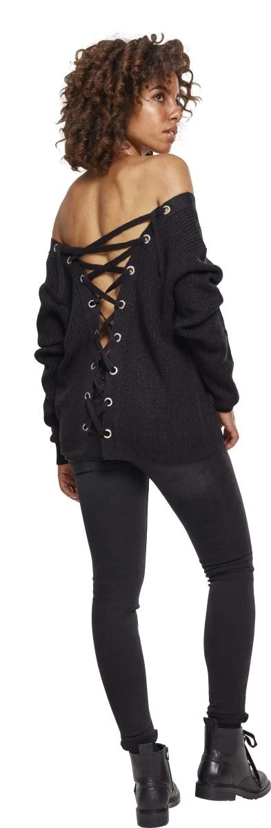 Свитшот Urban Classics Back Lace Up Женский, фото №8