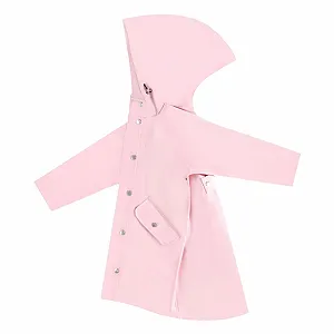 Дождевик Generisch для детей, девочек и мальчиков, легкий, водонепроницаемый, с подкладкой, длинный, ветровка - Фото 1