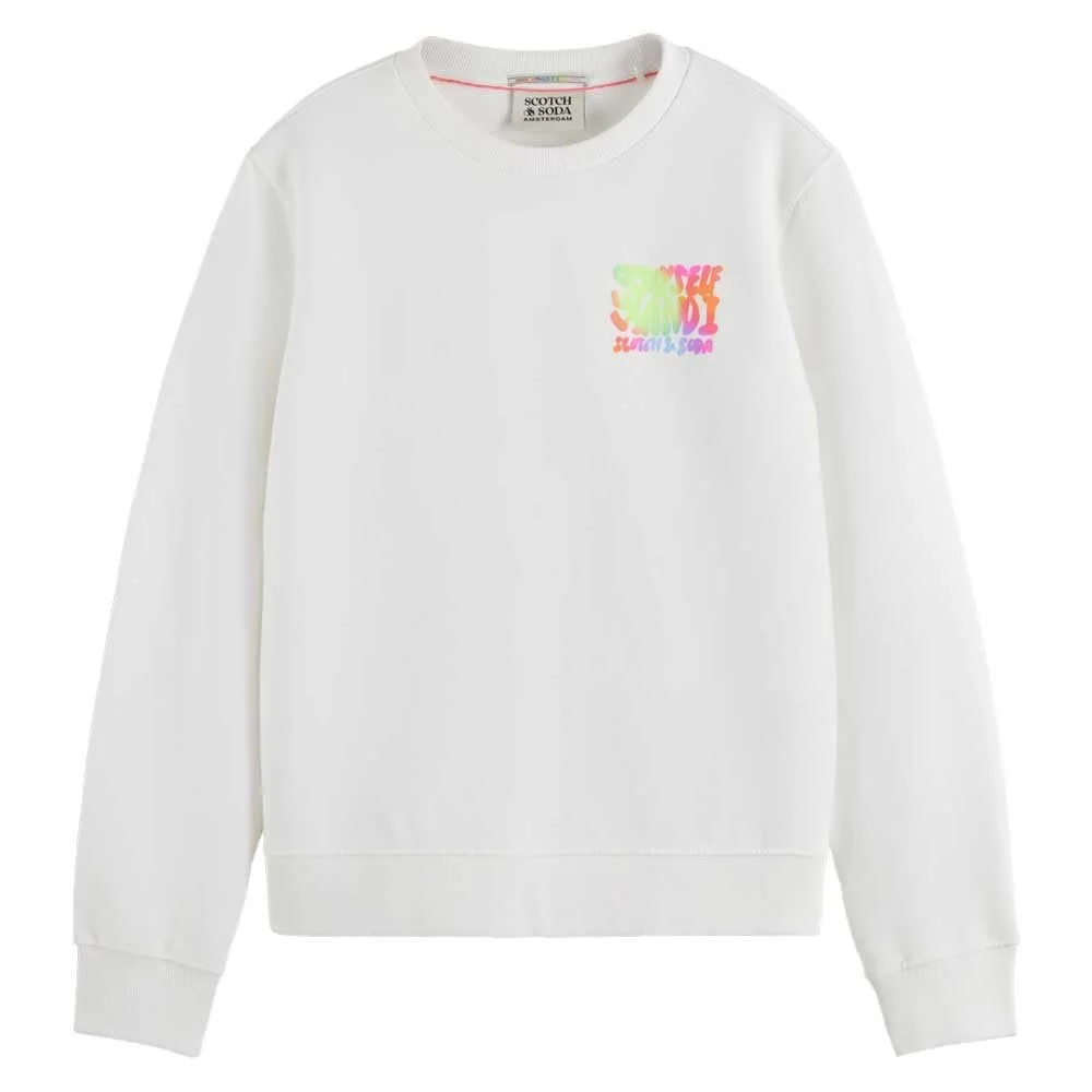 Женская толстовка Scotch & Soda Regular Fit Chest Artwork, фото №2