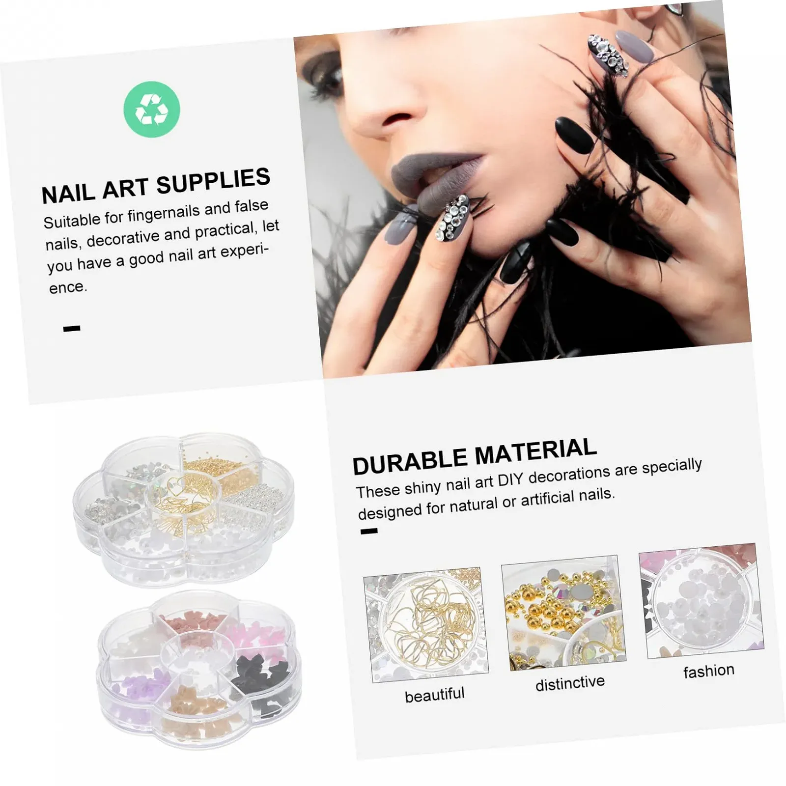 Стразы для ногтей, жемчуг и драгоценные камни в качестве аксессуаров для нейл-арта, украшения для ногтей для нанесения на ногти, фото №8