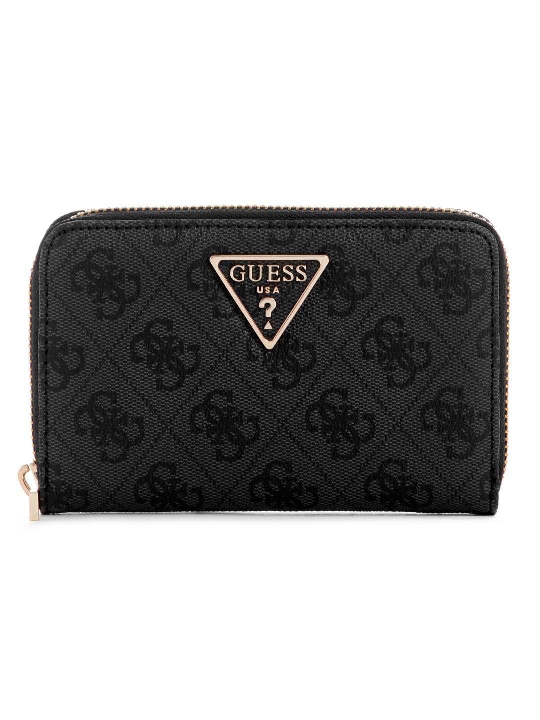 Гаманець GUESS Laurel II SLG Medium Zip Around Coal Logo, фото №1
