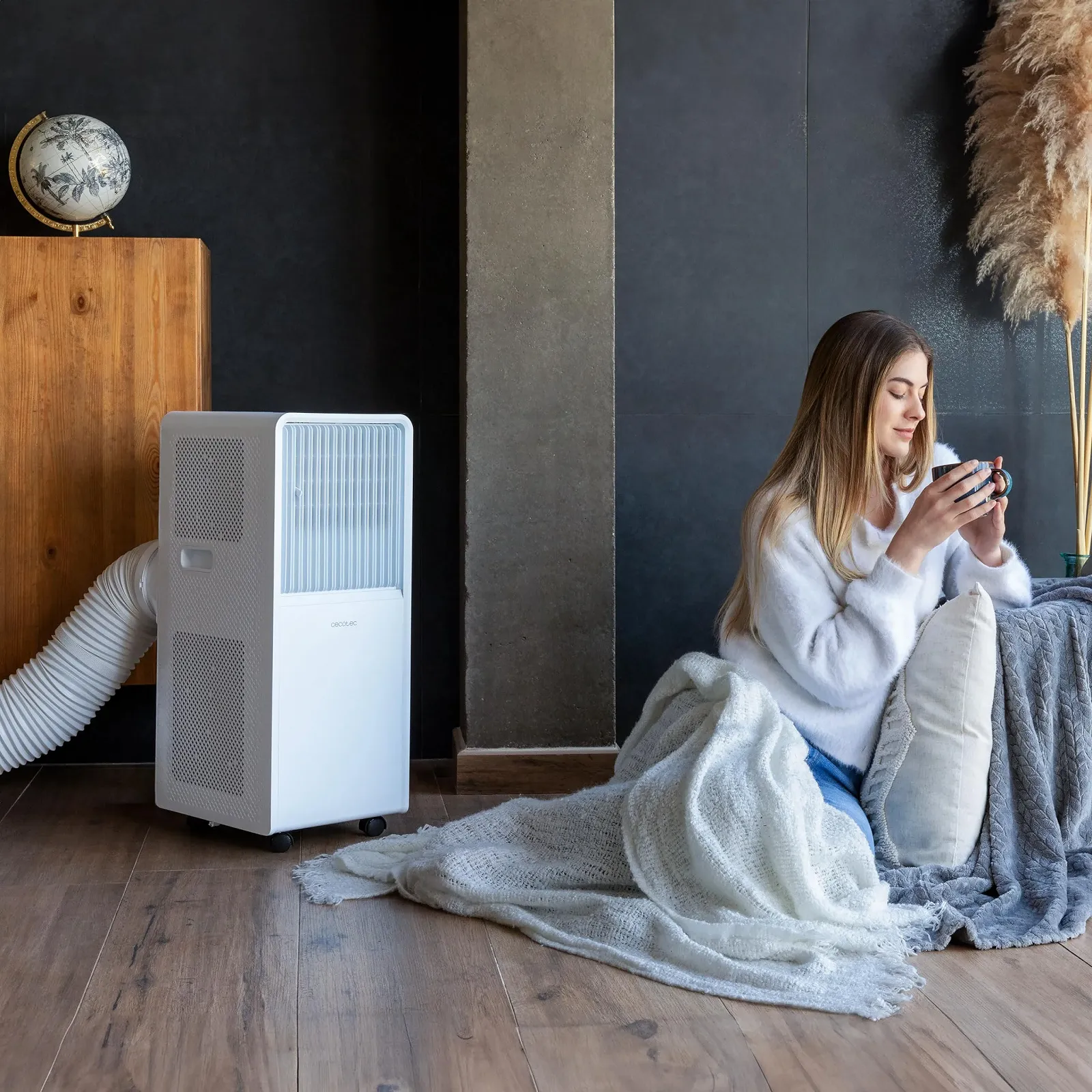 Мобільний кондиціонер Cecotec ForceClima 7550 Style Connected 7000 BTU 20 м², фото №5 Мобільний кондиціонер Cecotec ForceClima 7550 Style Connected 7000 BTU 20 м², фото №5