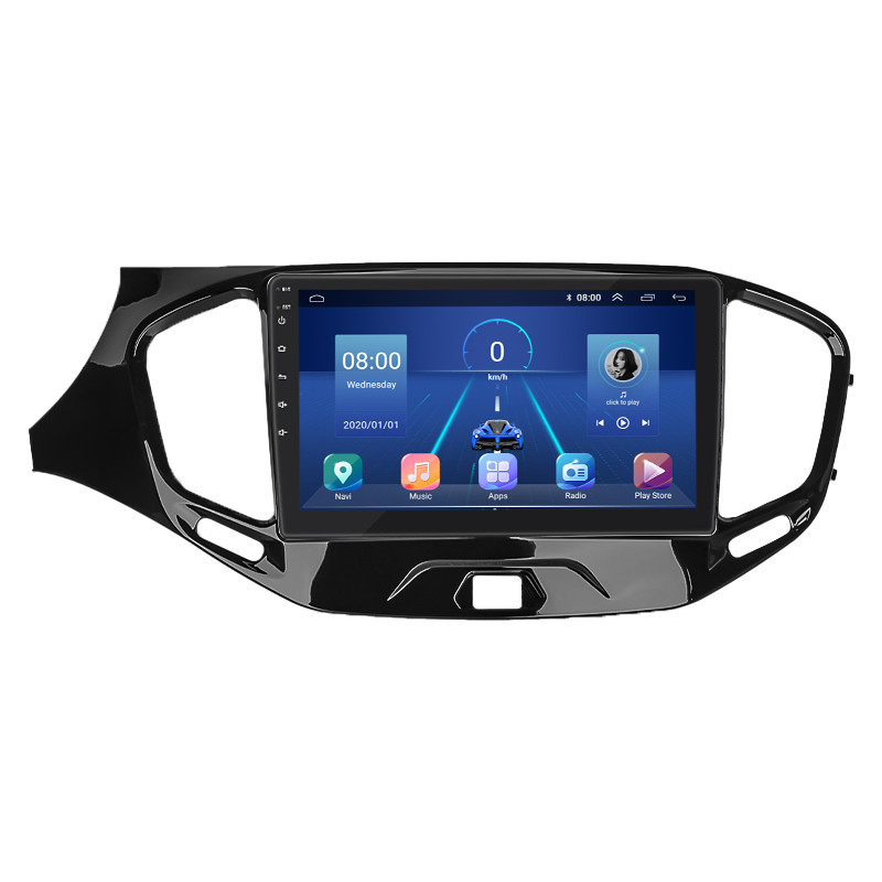 Штатная магнитола Lesko LADA ВАЗ Vesta I 2015-н.в. 9 2/32Gb 4G Wi-Fi GPS Top (10265-53197), фото №1