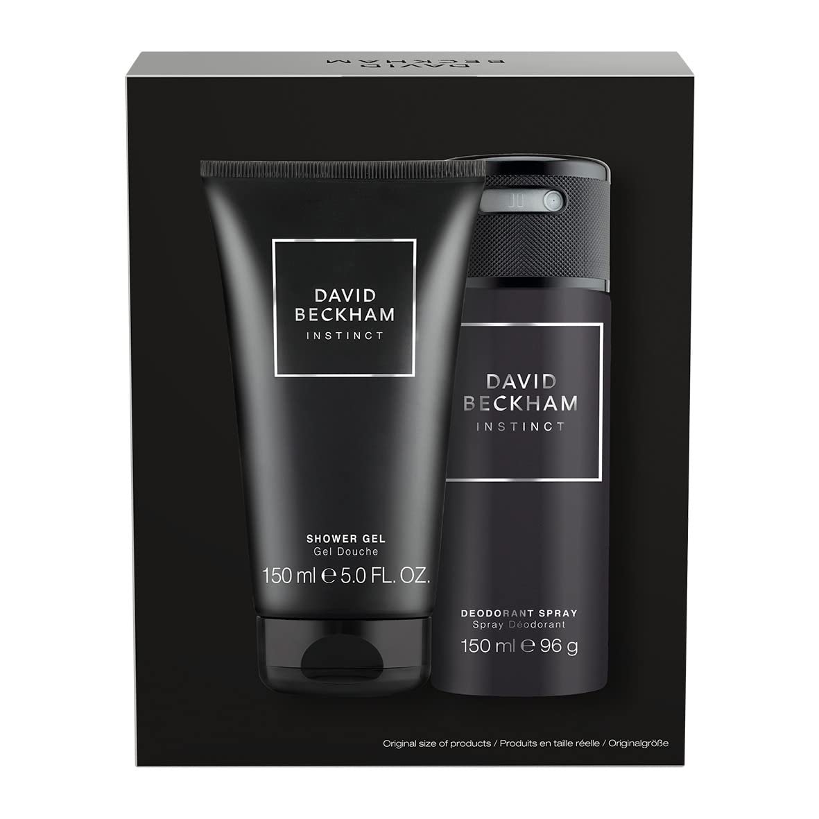 Подарунковий набір David Beckham Instinct Дезодорант 150 мл та Гель для душу 150 мл, фото №2 Подарунковий набір David Beckham Instinct Дезодорант 150 мл та Гель для душу 150 мл, фото №2