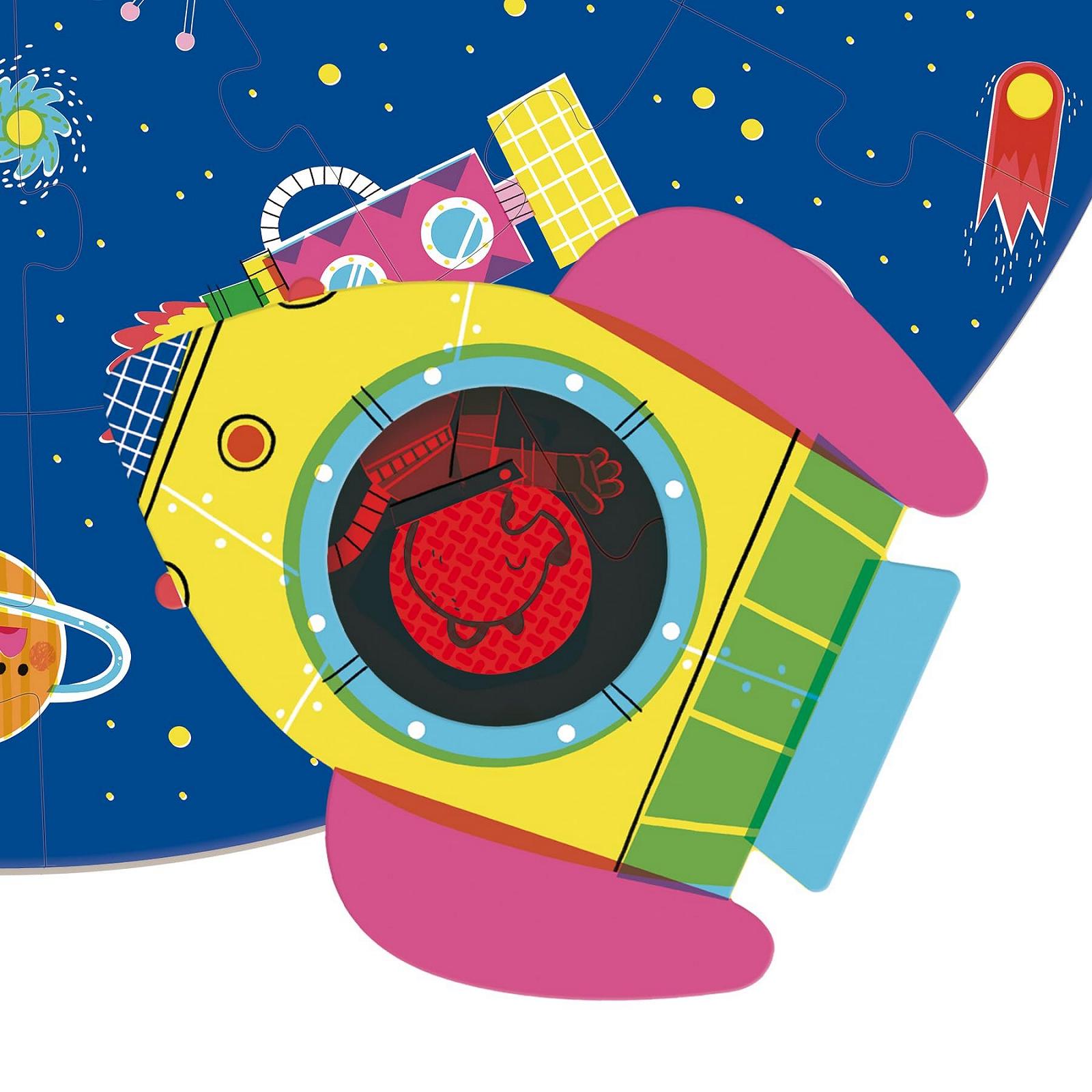 Пазл Goula XXL Space Magic Turn фосфоресцентный 25 элементов, фото №5 Пазл Goula XXL Space Magic Turn фосфоресцентный 25 элементов, фото №5