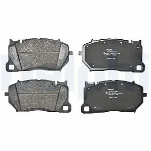 Комплект тормозных колодок, дисковый тормоз DELPHI LP3679 передняя ось synthetic.ua - Фото 1